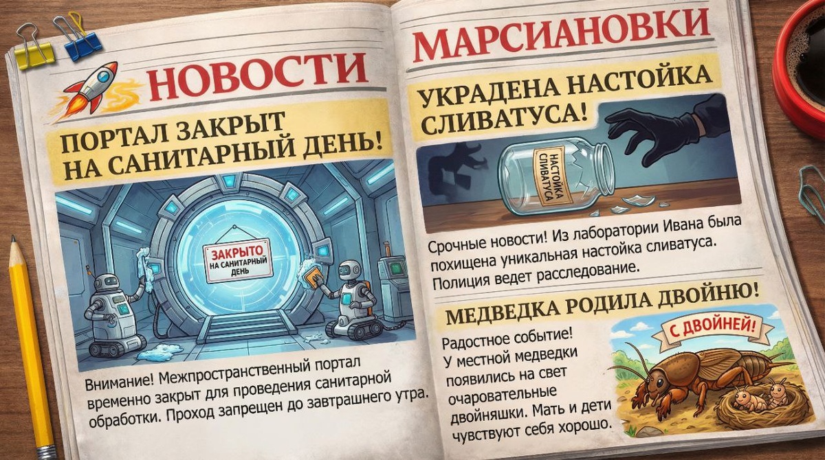 Новости сгенерированы автором в НанеБанане. Копирование запрещено.