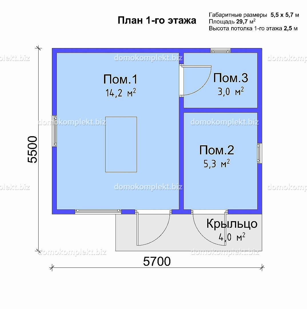 Планировка дома