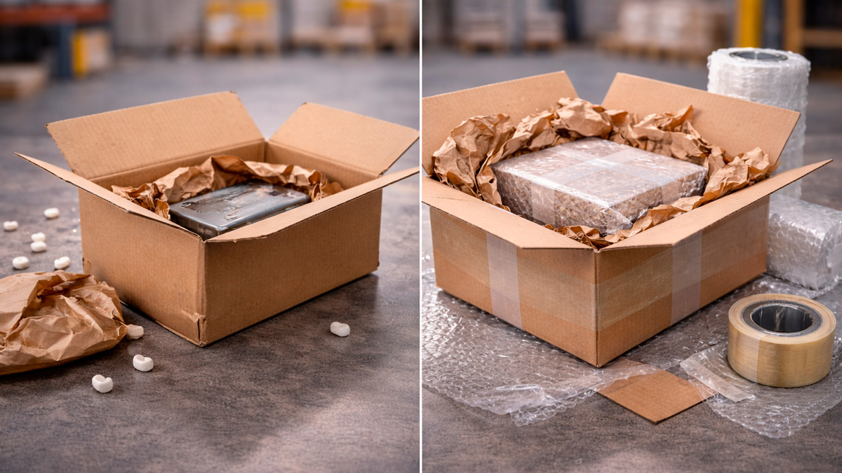 Одна крайность даёт повреждения и возвраты, другая — лишние материалы и переплату. Рабочая упаковка всегда находится между ними.