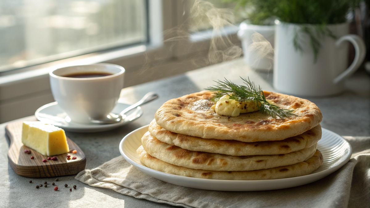 Ленивые хачапури на сковороде