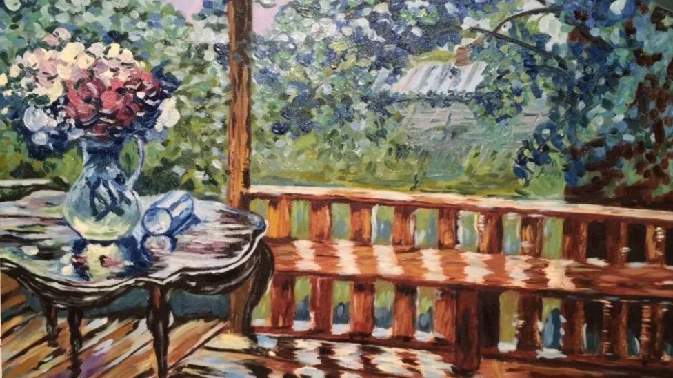 Картина А.М. Герасимова "После дождя"