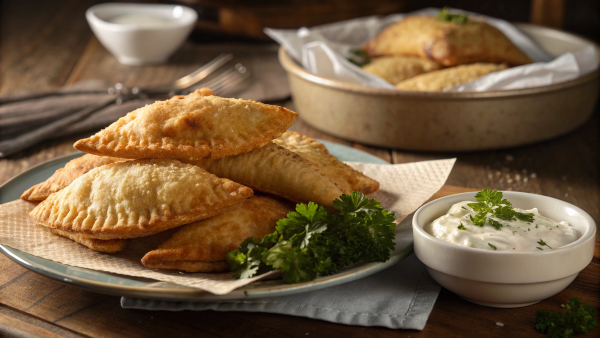 Воздушные жареные пирожки