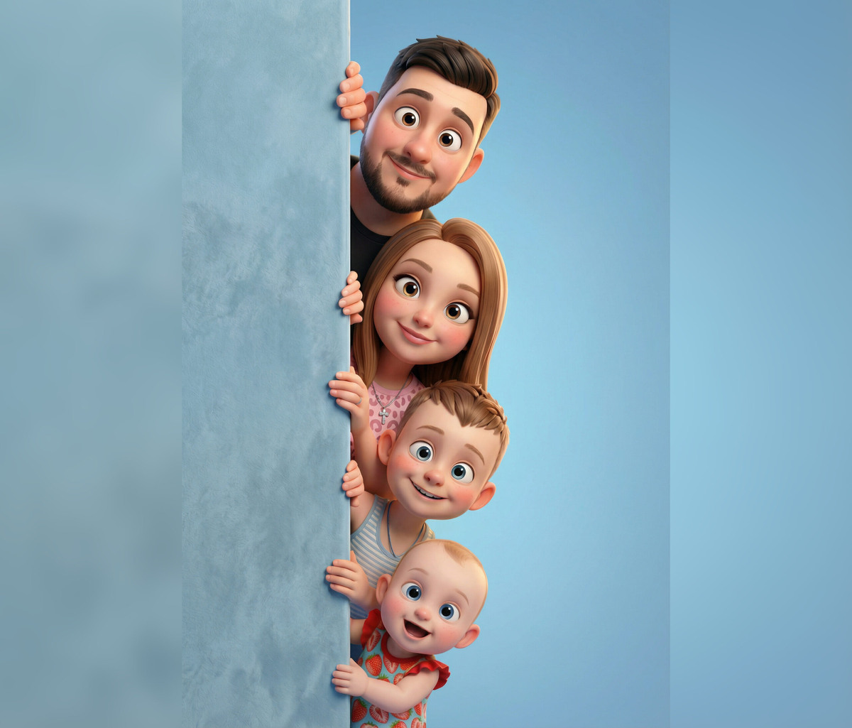    Вот такой результат у меня вышел. Семью можно редактировать как угодно и даже добавить животных