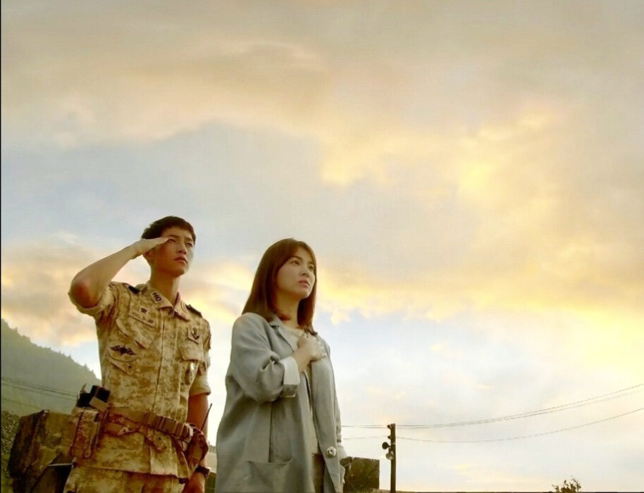 Кадр из дорамы.