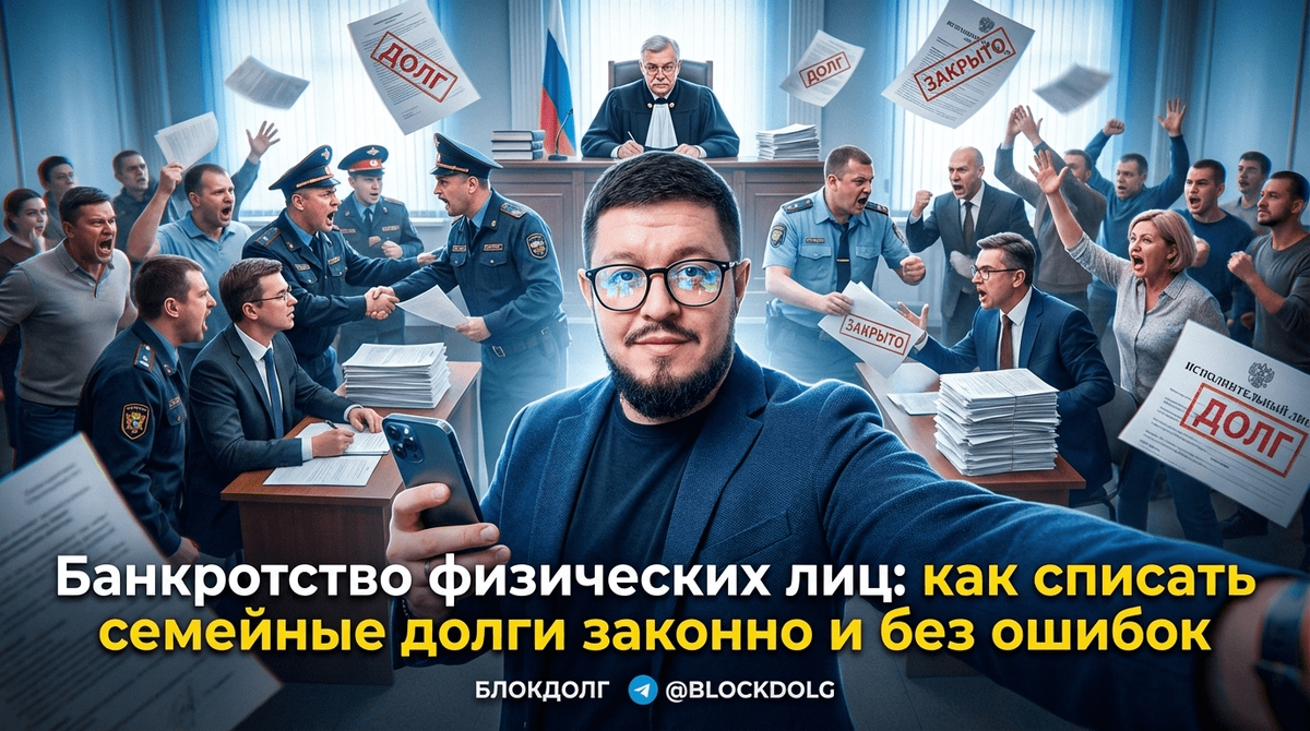    Процесс банкротства физических лиц и законное списание долгов Максим