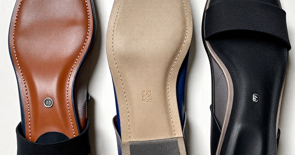 Материал подошвы: Ключевой фактор сцепления и амортизации