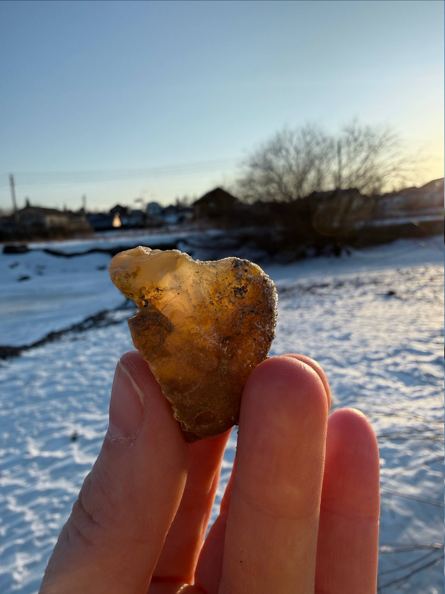 Зимний сердолик