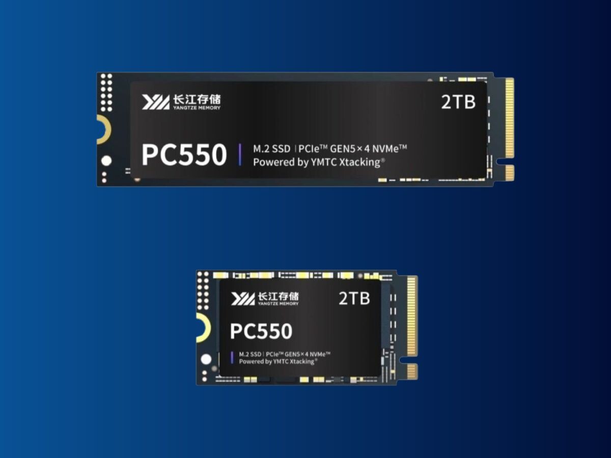    Китайская YMTC представила быстрые NVMe-накопители собственной разработки