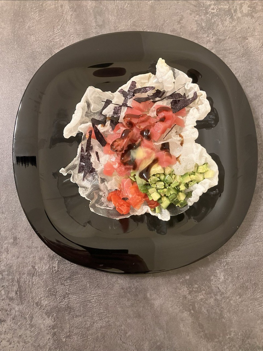 Карпаччо - тунец