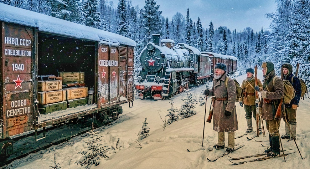 Тайна сибирской тайги: Как мы искали сохатого, а нашли пропавший спецэшелон НКВД с уникальным оружием