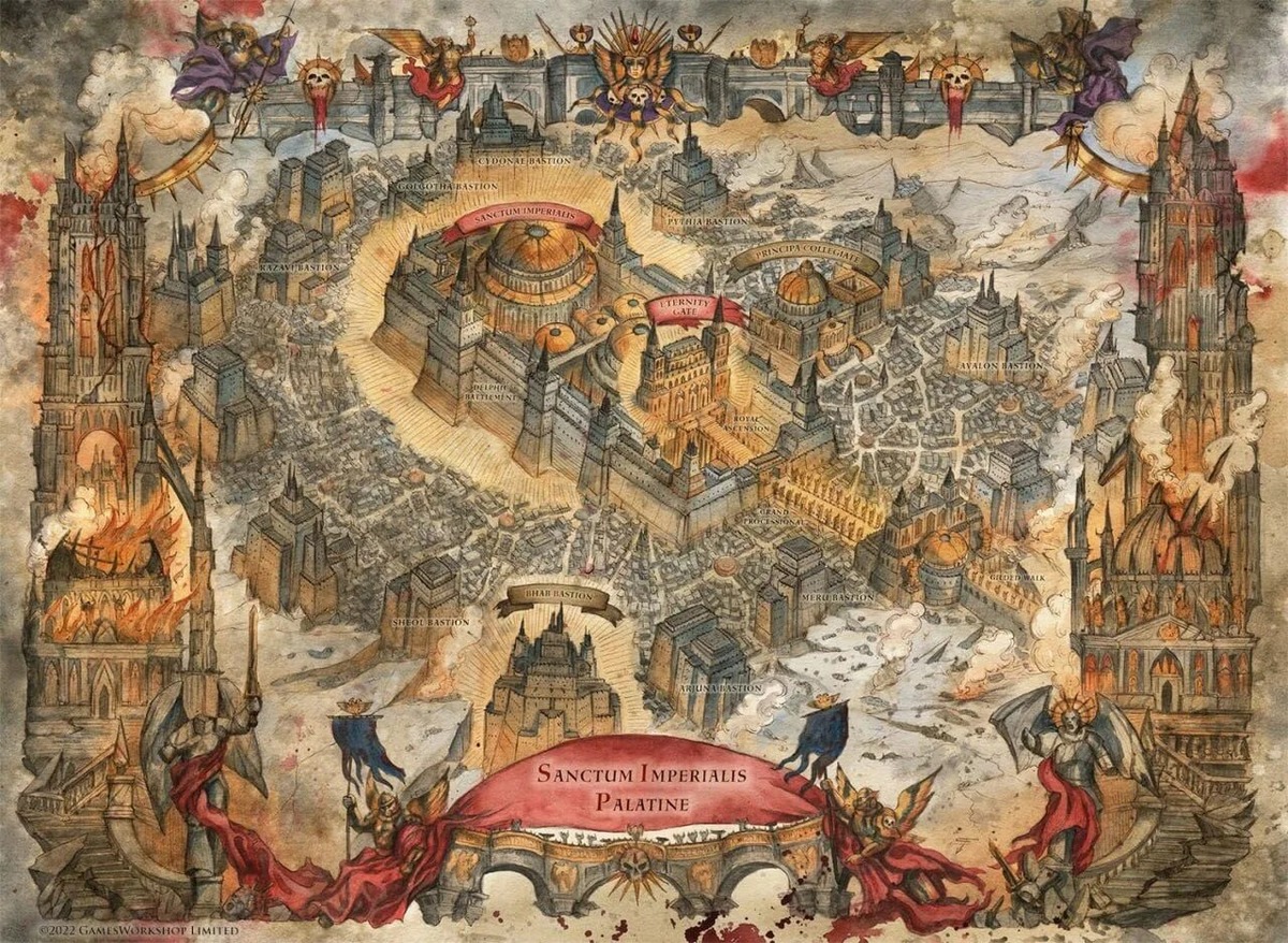 Осада Дворца. Красиво, но не особенно информативно...