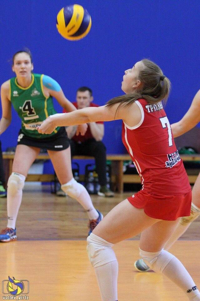 Полина Трухина в молодежном составе "Уралочки" 