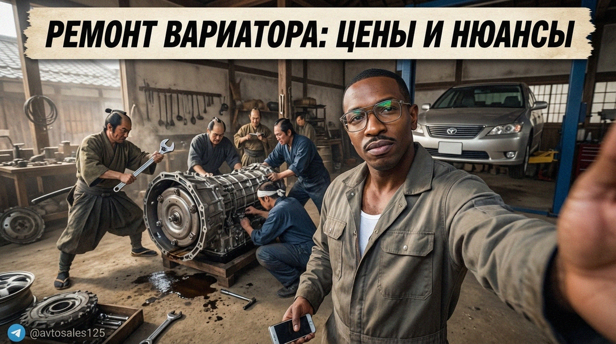    Процесс диагностики и ремонта вариатора (CVT) на японском авто Авто Сейлс