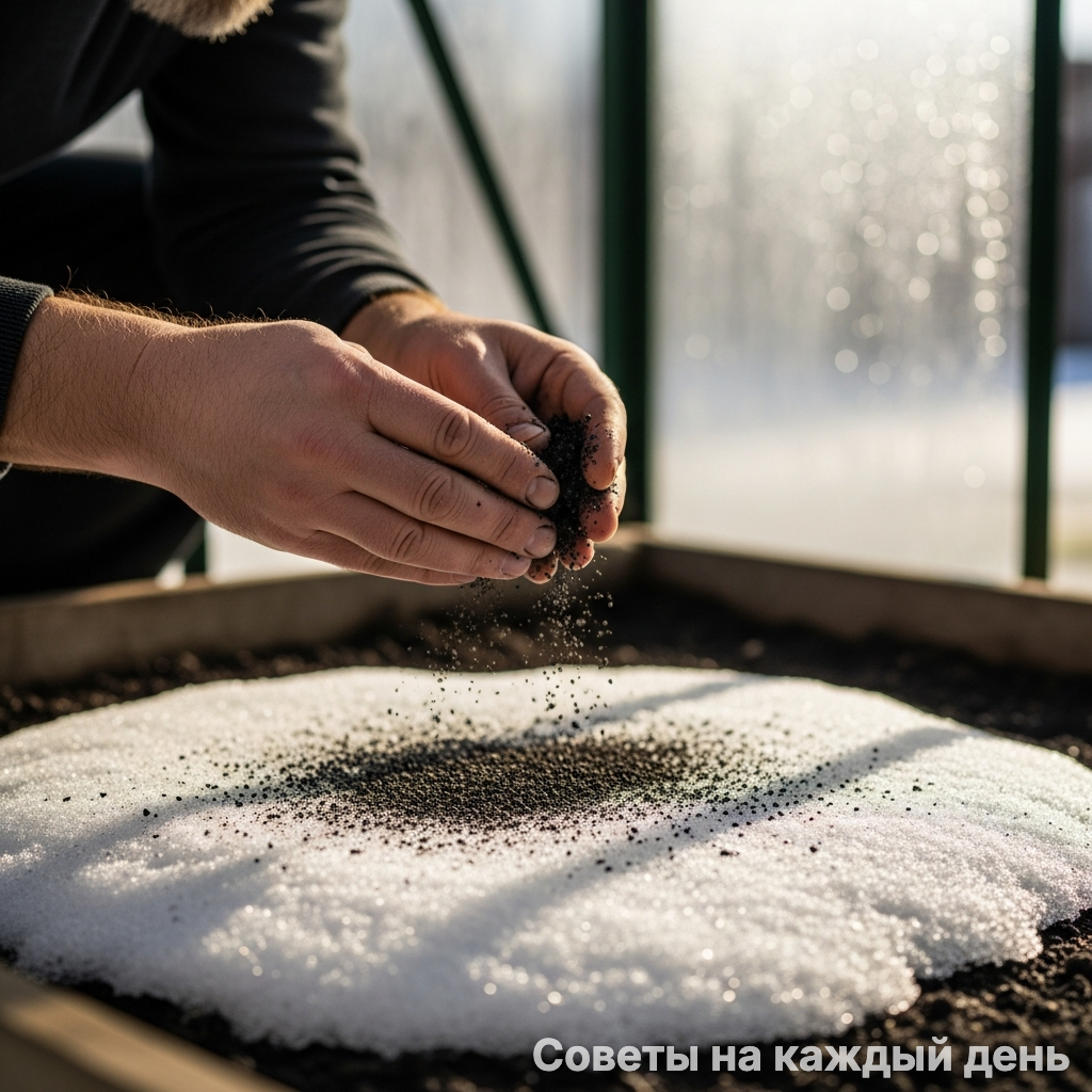 Контраст белого и черного - это физика прогрева вашего будущего урожая.