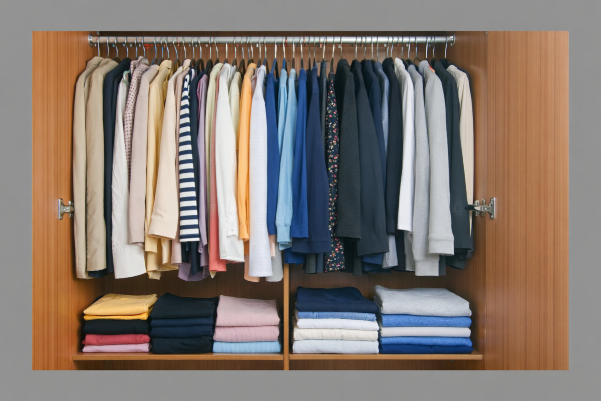 Шкаф после разбора