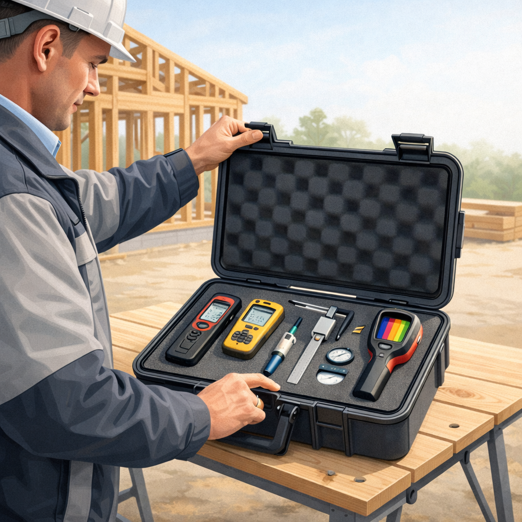 Компетентность технадзора начинается с измерений: профессионал приезжает с инструментами, а не с оценками «на глаз».