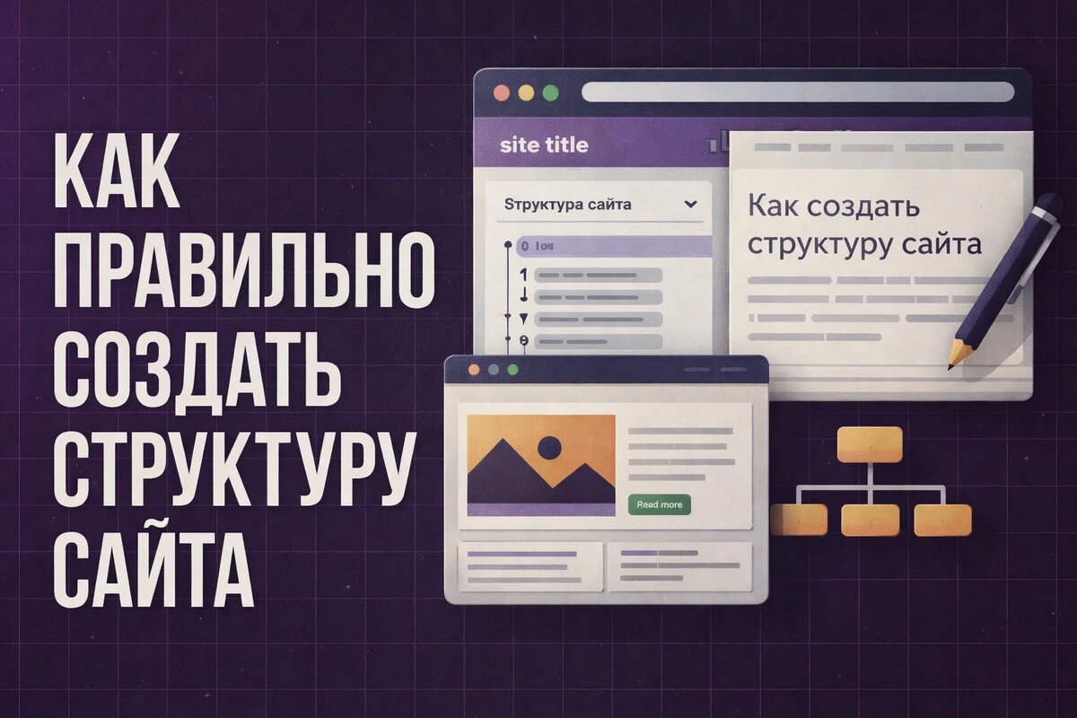 Как правильно создать структуру сайта: от информации о бизнесе до готовой карты страниц