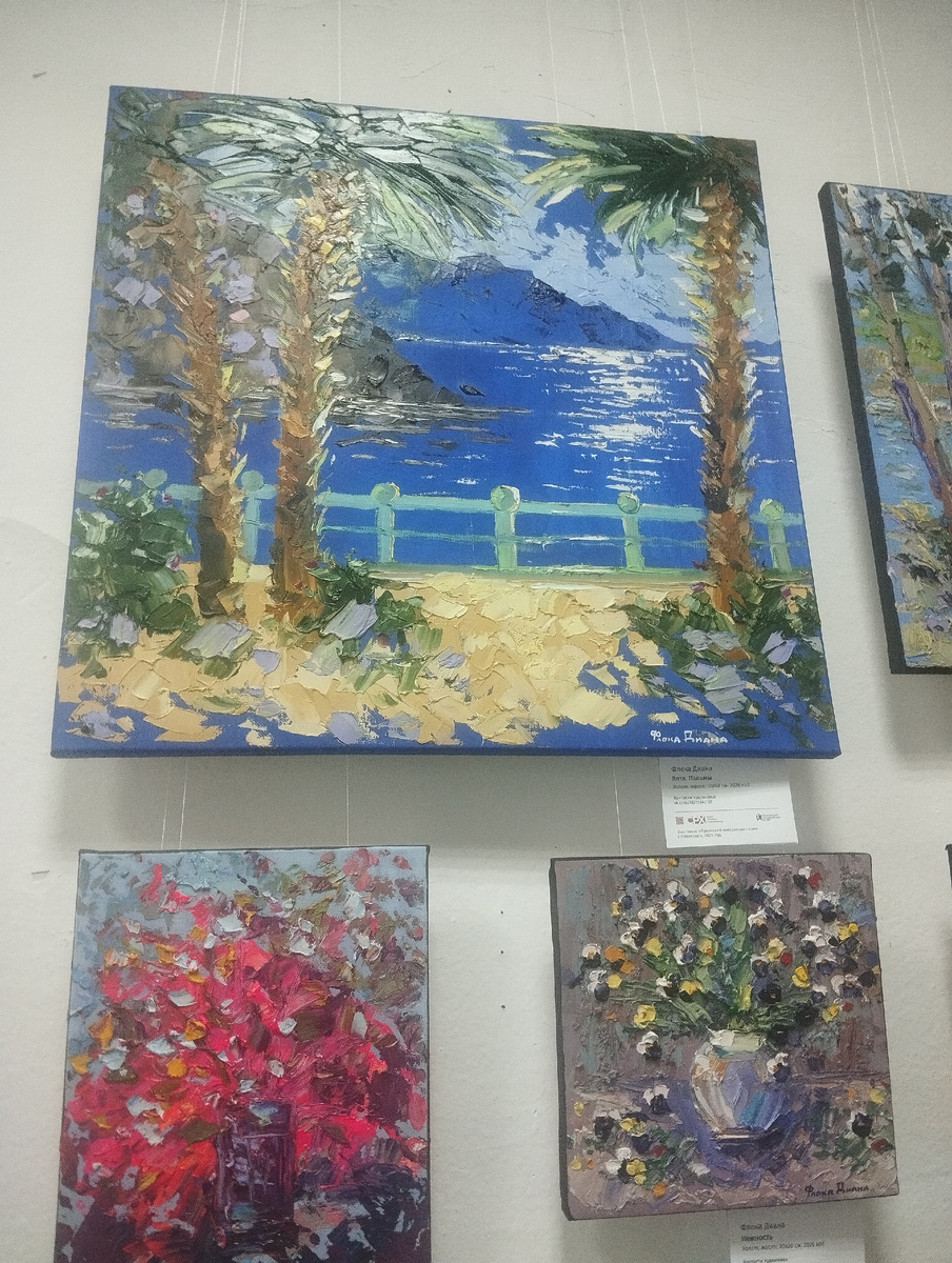 Выставка проходит в краеведческом музее Пятигорска на четвертом этаже