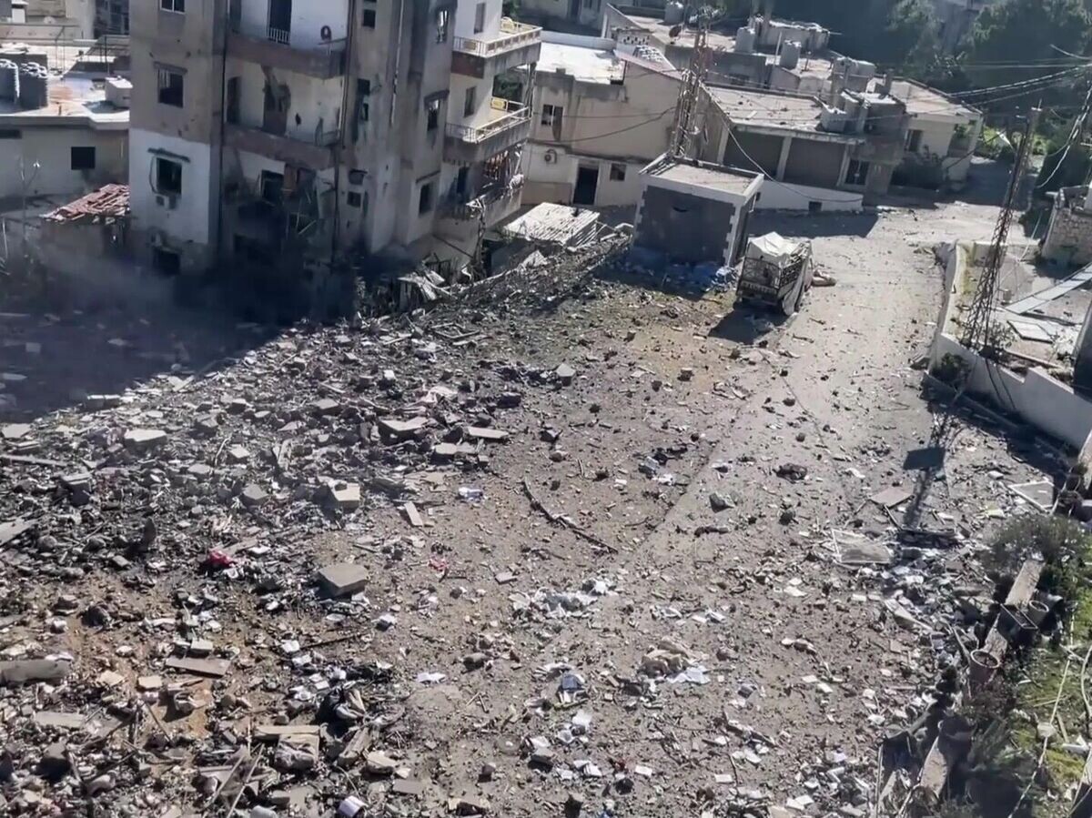    Разрушенный Дом русской культуры в Ливане | © Ruptly