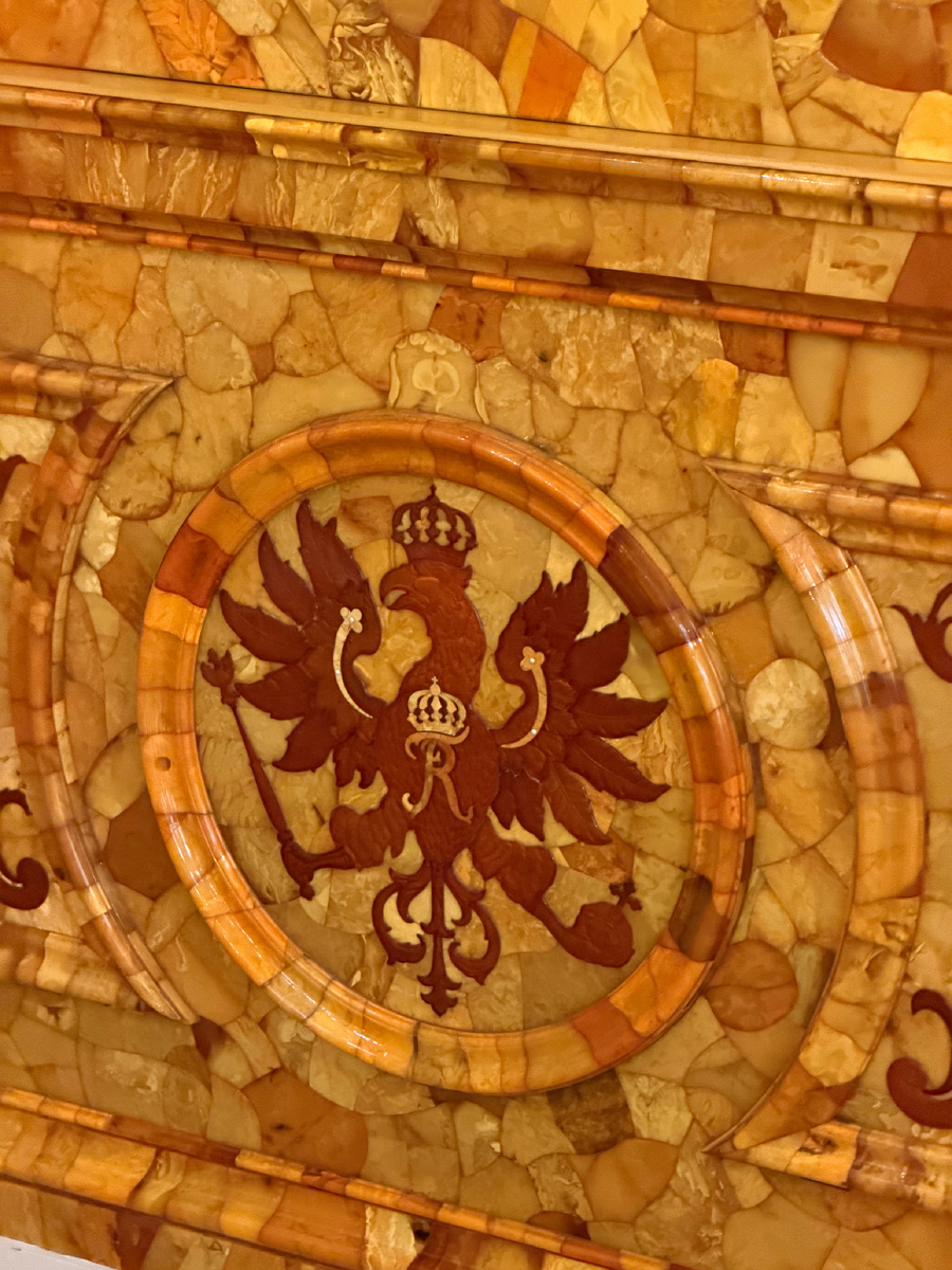 Янтарная комната, Екатерининский дворец