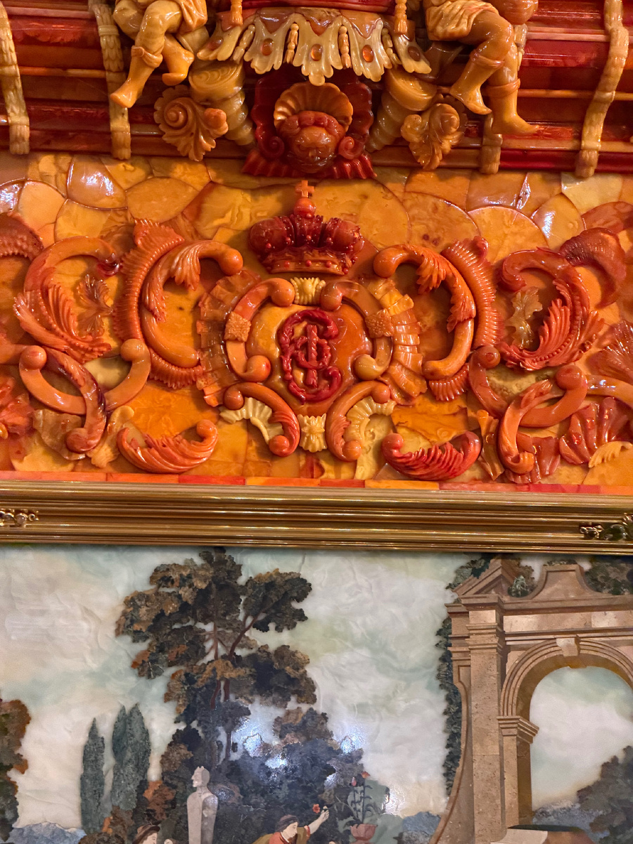 Янтарная комната, Екатерининский дворец