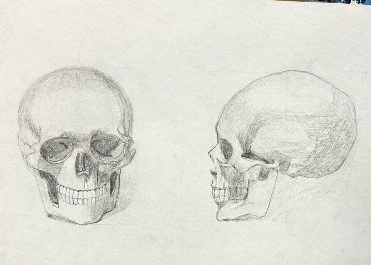 работа нашего ученика Кирилла из взрослой группы:)