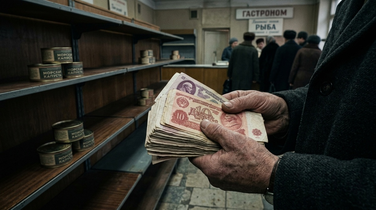 Парадокс советского дефицита: деньги есть, товаров нет