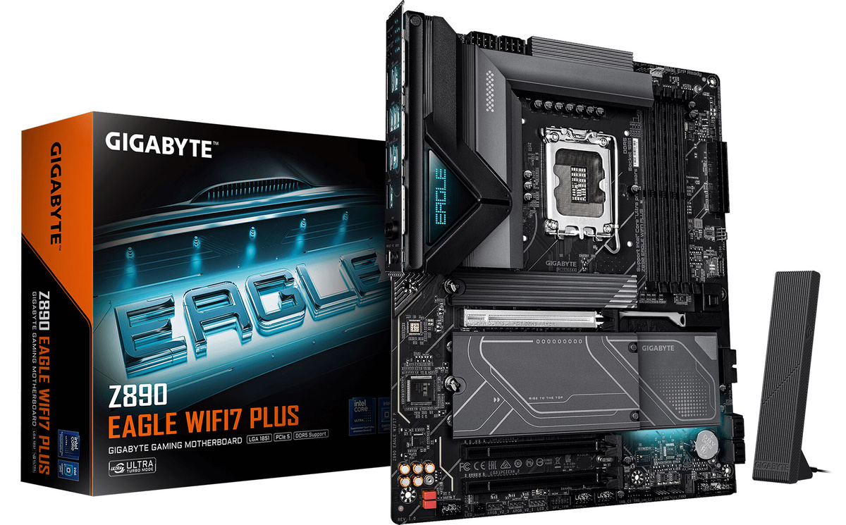    GIGABYTE анонсировала флагманские «материнки» на чипсете Z890