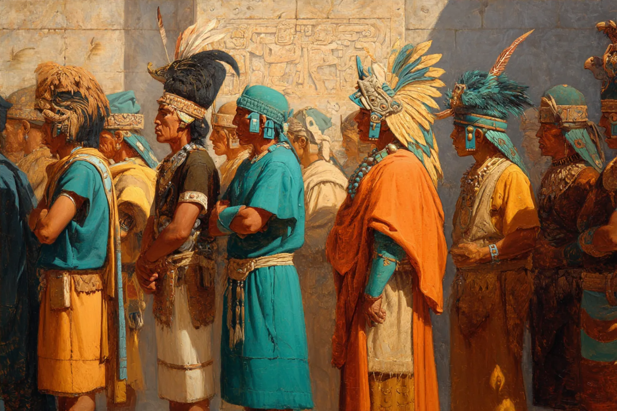 Неудачников презирали. Они не могли носить яркую одежду, украшения, даже пить октли на праздниках — местный алкогольный напиток доставался только успешным воинам. 