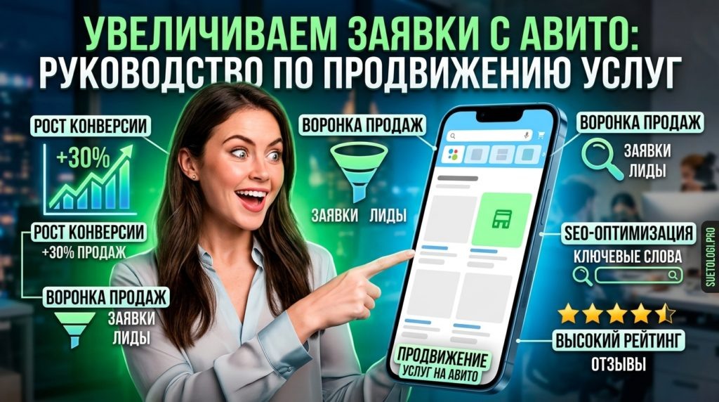   Как продавать услуги на Авито и получать больше целевых лидов