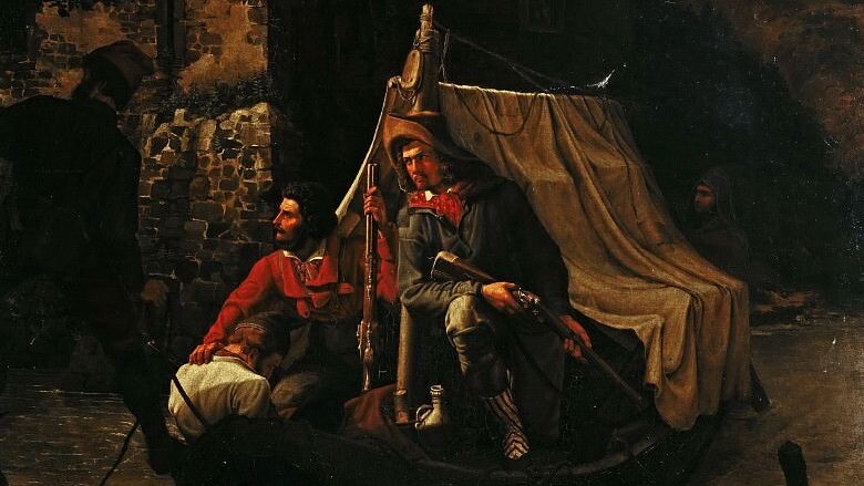     Эмиль Эберс. Контрабандисты. 1830