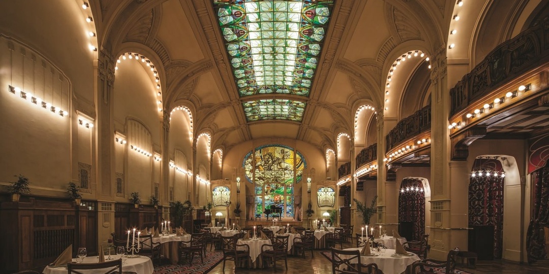 Гранд отель Европа: история, лучшие десерты, лобби бар и ресторан