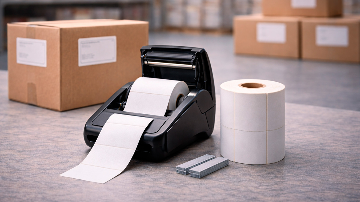 Читаемая и подходящая под принтер термоэтикетка — это основа складской маркировки, а не просто расходник “на сдачу”.