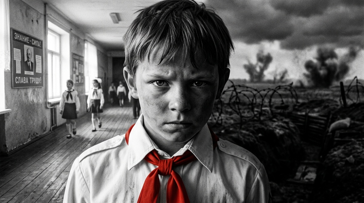 Взгляд, в котором страх борется с решимостью