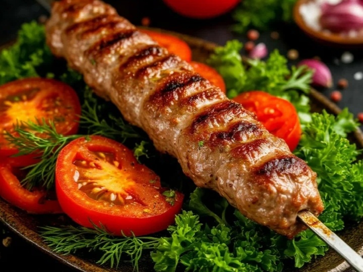 Ароматный турецкий кебаб