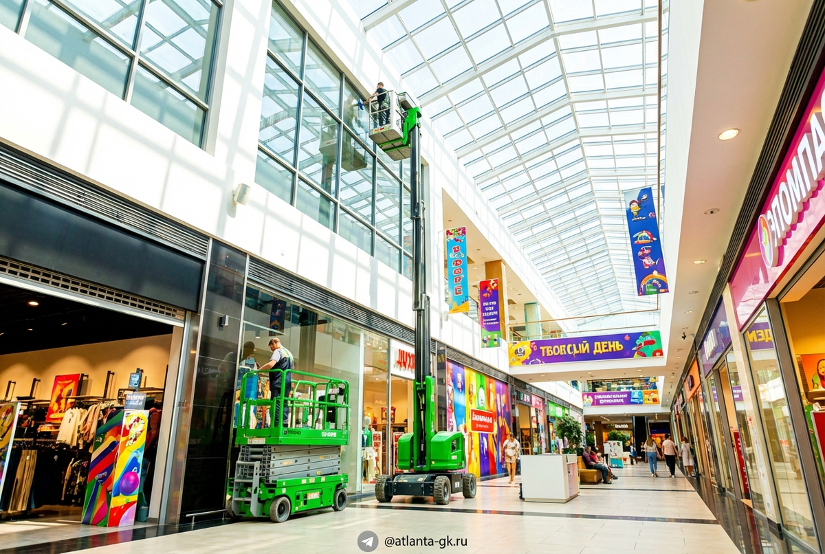    Преимущества мачтового подъемника по сравнению с ножничным. Atlanta-gk