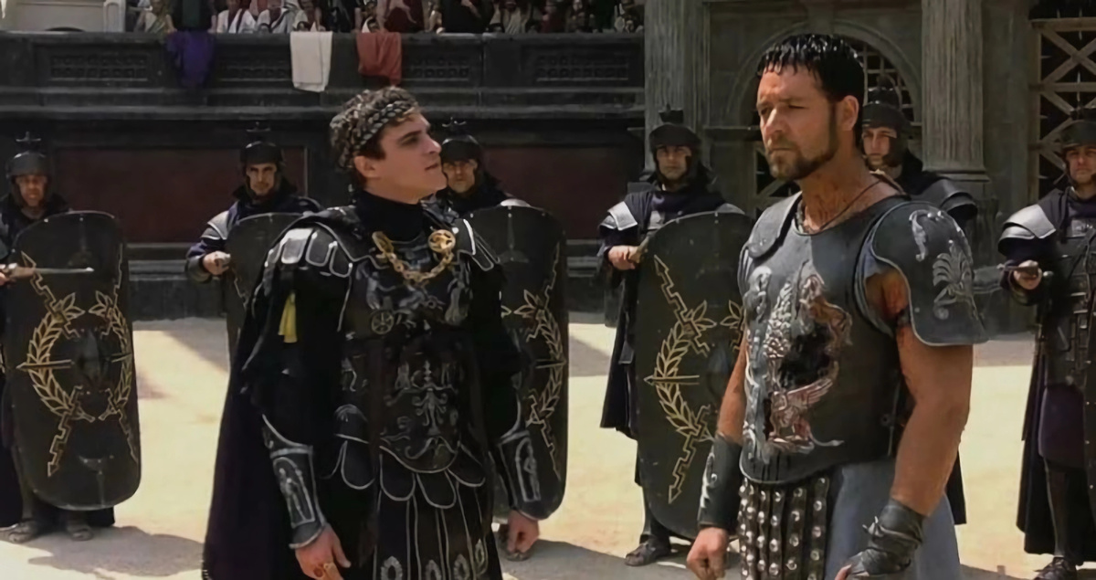 Кадр из фильма "Гладиатор"