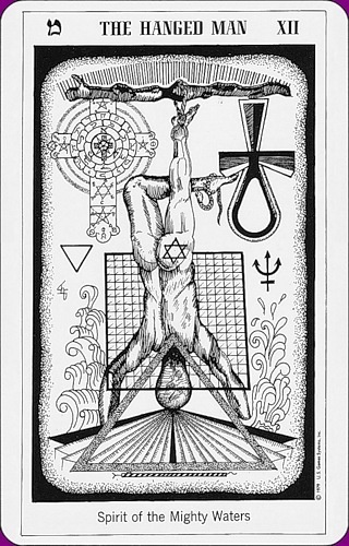 Повешенный (Герметическое Таро