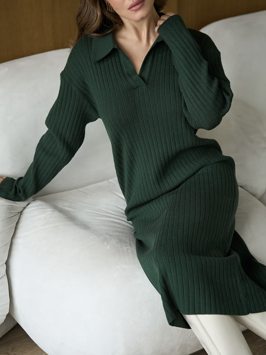 ТРИКОТАЖНОЕ ПЛАТЬЕ С WILDBERRIES