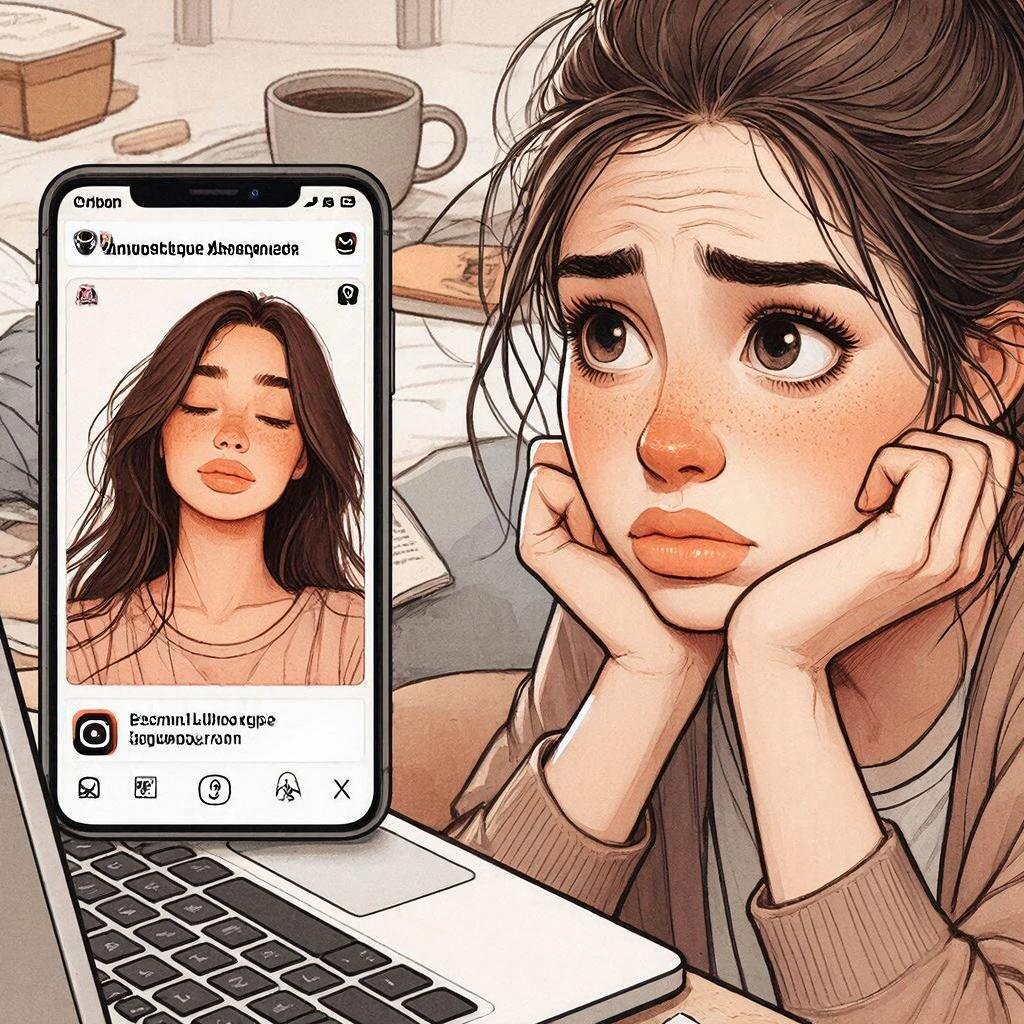 Перестаем завидовать, девочки (иллюстрация сгенерирована)