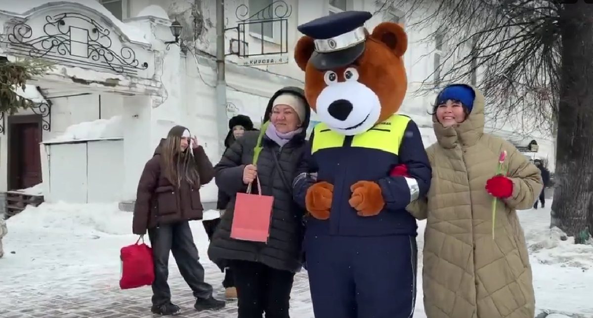    принтскрин с видео в телеграм-канале Госавтоинспекции
