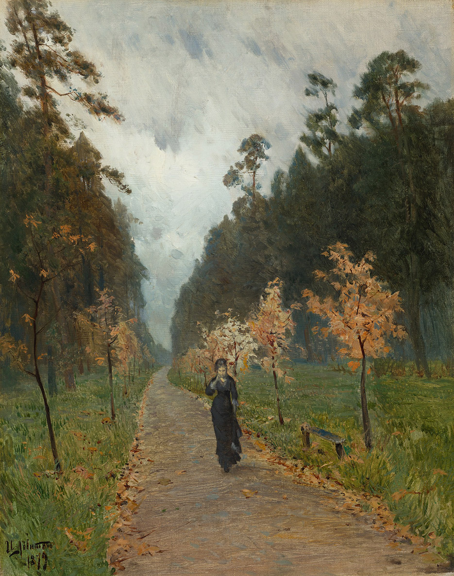 Исаак Левитан. Осенний день. Сокольники. 1879. Холст, масло. Источник: https://lavrus.tretyakov.ru/publications/10-kartin-levitana-kotorye-nuzhno-znat/