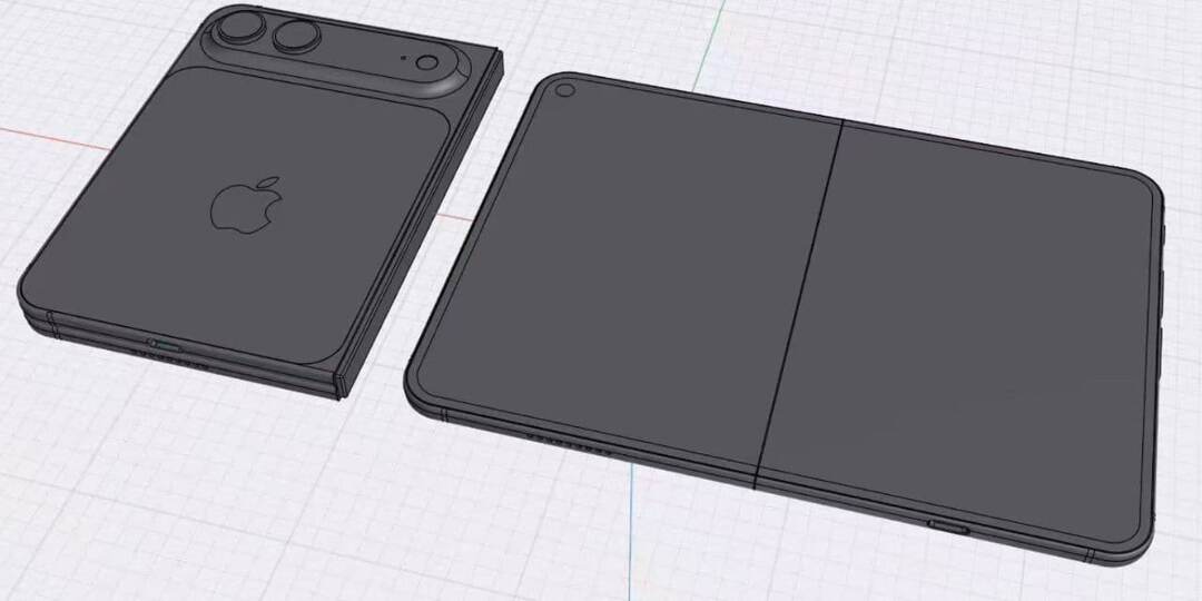 В сети появились возможные чертежи первого складного iPhone