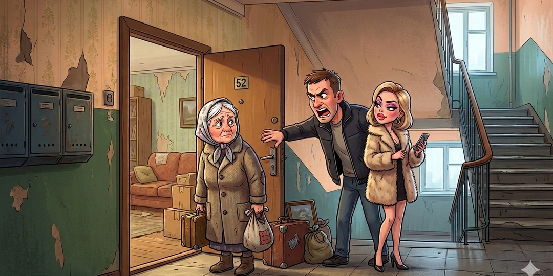 ​– Ни копейки не получишь, старая! – заявил взрослый сын