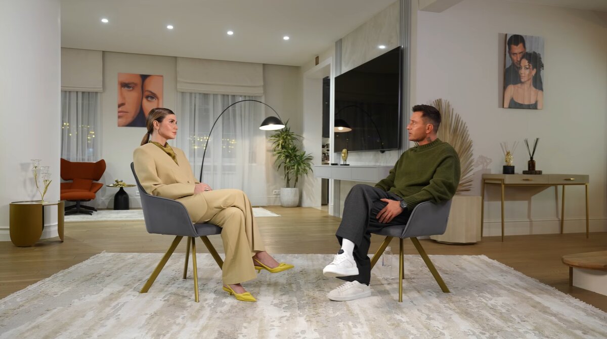    Павел Прилучный. Кадр из интервью FAMETIME TV