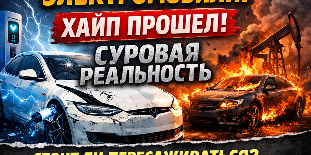 Электромобили: Хайп прошел, началась суровая реальность. Стоит ли пересаживаться?