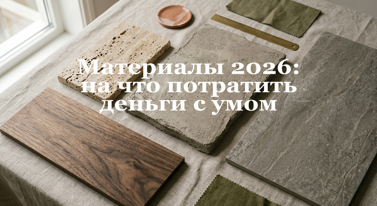 Микроцемент, травертин, шпон — честный разбор для семей, которые делают ремонт надолго