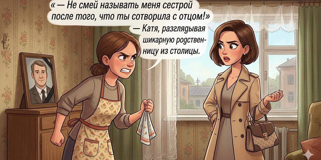 — Не смей называть меня сестрой после того.