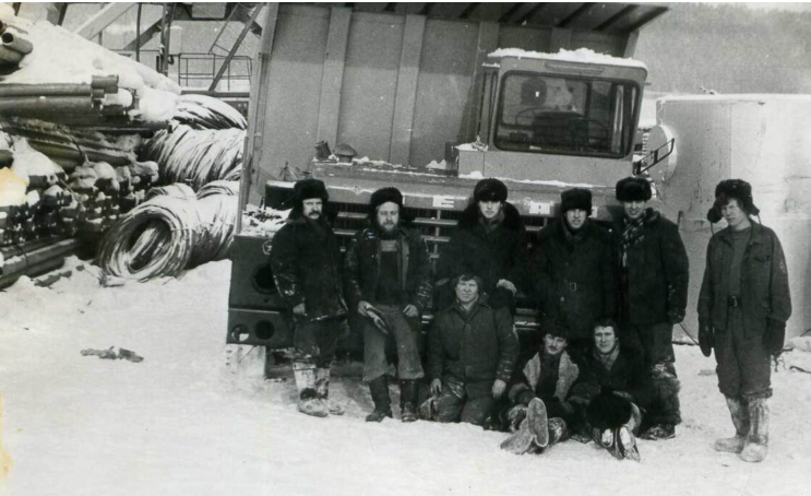 Фото автора. 80 годы двадцатого века. База снабжения в славном городе Усть-Кут.