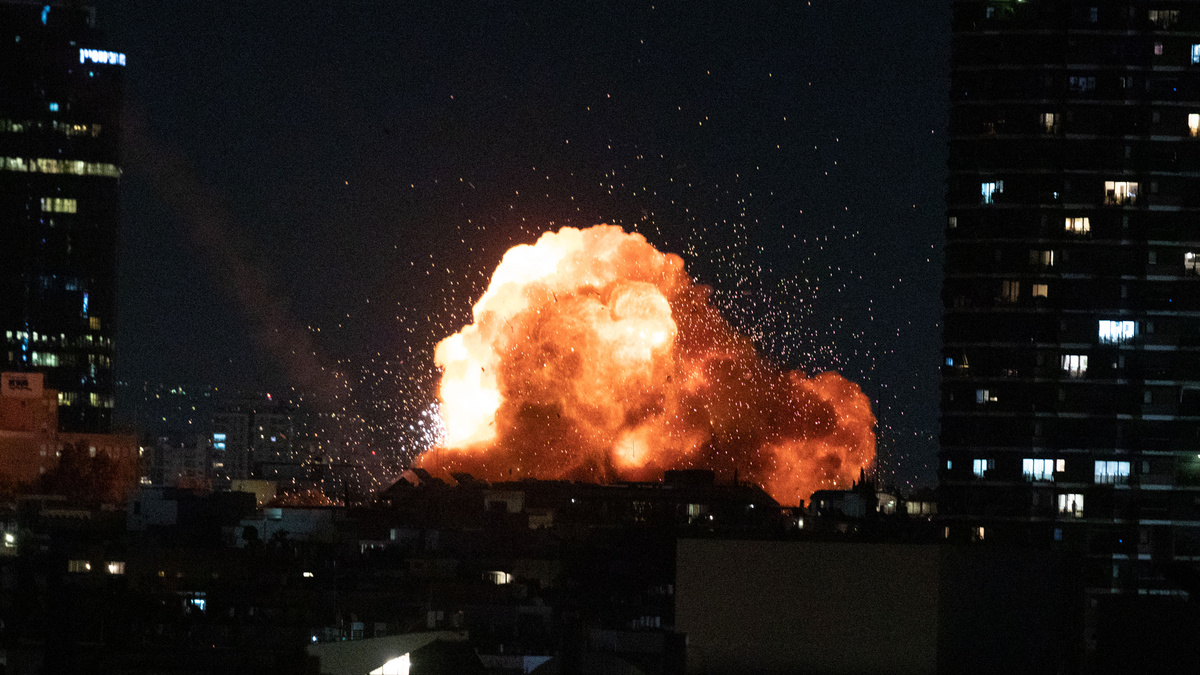    Иран ответил серией контратак против Израиля и американских целей в регионе